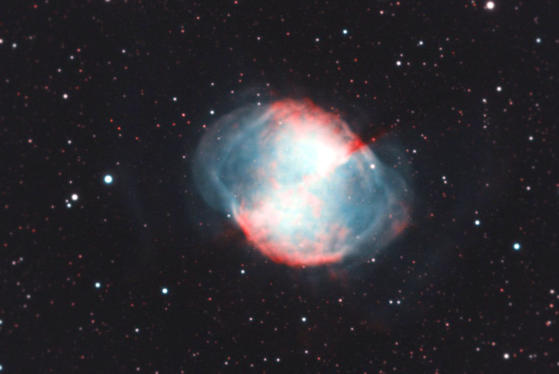 M27, the Dumbbell Nebula — July 2017